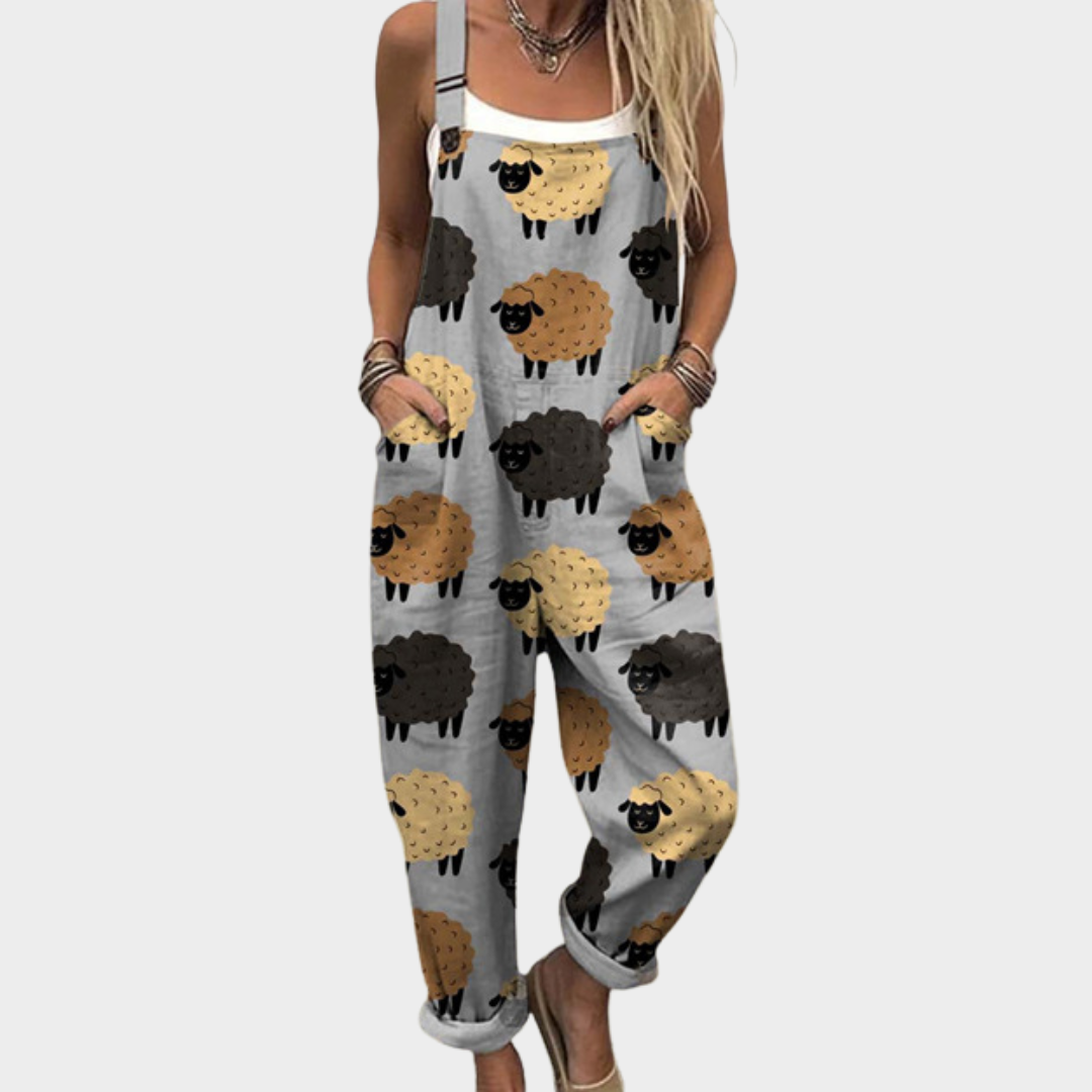 Alexis™ | Grey Sheep Print